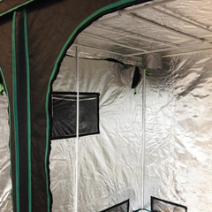 2.4x2.4x2m Diamond Mylar Grow Tent with View Window-Off Grid Living Supplies