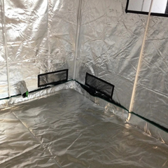 2.4x2.4x2m Diamond Mylar Grow Tent with View Window-Off Grid Living Supplies