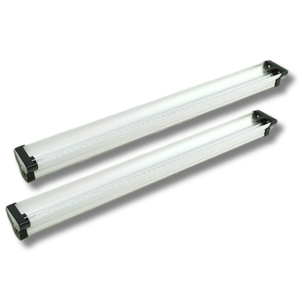 2x 24W LED Power Bar Grow Lights for Hydroponic Grow Tents-Off Grid Living Supplies