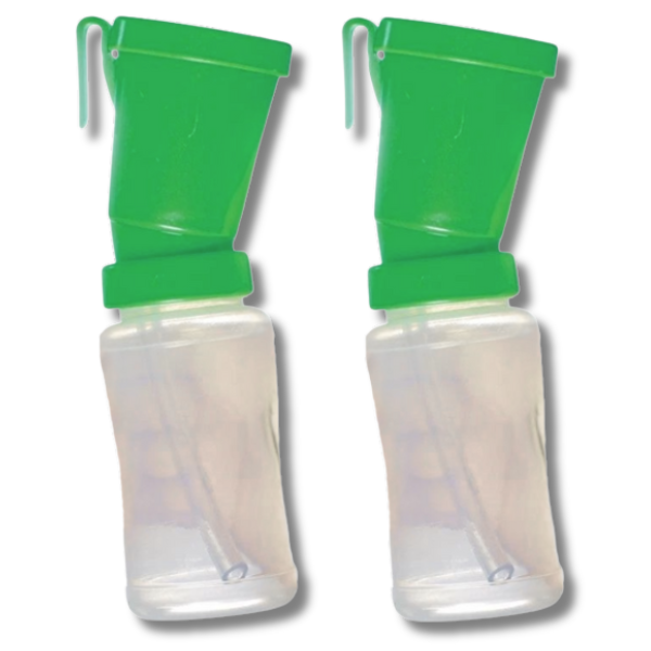 2x 350ml Teat Dip Cups for Sanitising Milking Equipment-Off Grid Living Supplies Australia