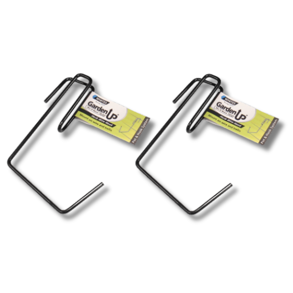 2x Classic Herb Wire Hook Vertical Garden Planters for Herbs & Vegetables - Garden Up-Off Grid Living Supplies Australia