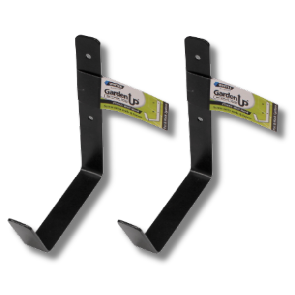 2x Classic Pot Wall Hook Vertical Garden Planters for Herbs & Vegetables - Garden Up-Off Grid Living Supplies Australia