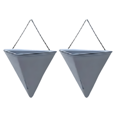 2x Hanging Self-Watering Wall Garden Flower Pots K104-Off Grid Living Supplies