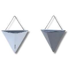 2x Hanging Self-Watering Wall Garden Flower Pots K104-Off Grid Living Supplies