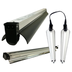 2x24W T5 Propagation Grow Light Nano Reflector Same as Arcadia-Off Grid Living Supplies
