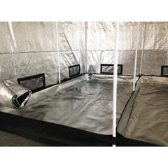 2x2x2m Grow Room with 4" Ventilation and 600W HPS / MH Ballast Lamp-Off Grid Living Supplies