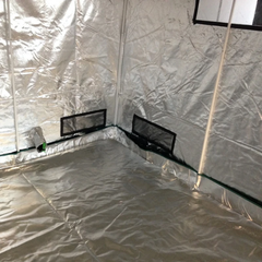 2x2x2m Grow Tent with 6" Ventilation and 600W HPS / MH Ballast Lamp-Off Grid Living Supplies