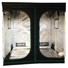 2x2x2m Mylar Grow Tent with 600W HPS Lighting Complete Hydroponic Combo-Off Grid Living Supplies