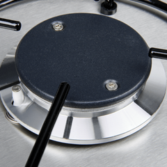 3 Burner Gas Stove With Safety Glass Lid For Caravan & RVs-Off Grid Living Supplies Australia