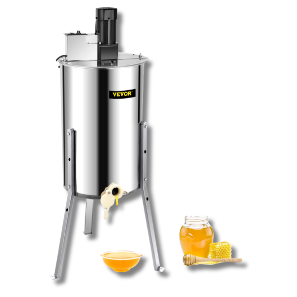 3 Frame Electric Honey Extractor & Separator-Off Grid Living Supplies Australia