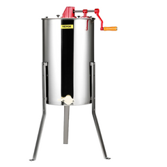 3 Frame Manual Honey Extractor - Stainless Steel-Off Grid Living Supplies Australia