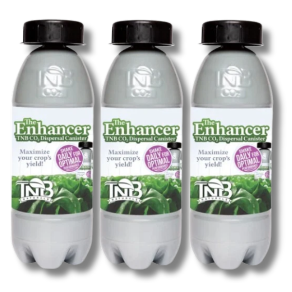 3 Pack CO2 Generators 240g Dispersal Canisters - TNB Natural-Off Grid Living Supplies