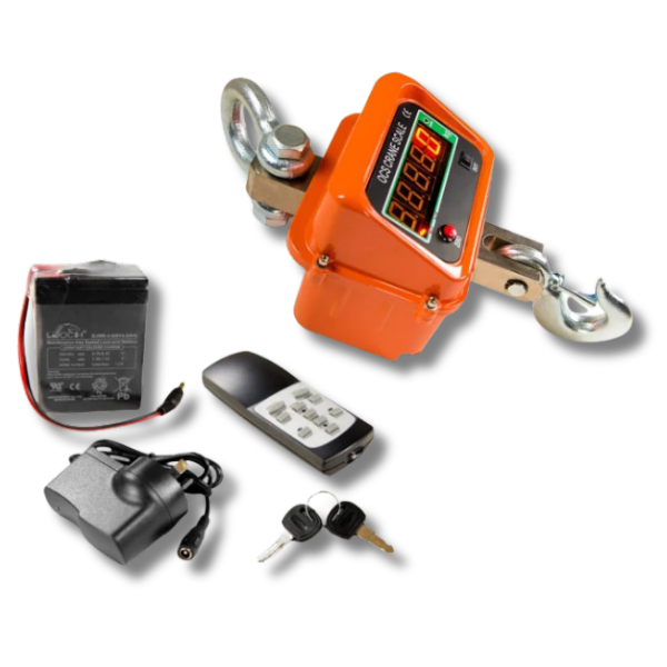 3 Tonne Industrial Hanging Crane Scale with LED Display-Off Grid Living Supplies Australia