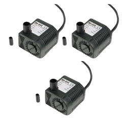 300L/hour Mini Water Pump for Hydroponic & Aquarium Water Features Max Height 65cm-Off Grid Living Supplies