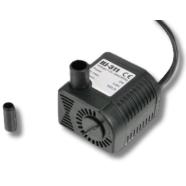 300L/hour Water Pump for Hydroponic & Aquarium Water Features Max Height 65cm-Off Grid Living Supplies