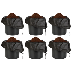 30L 8 Gallon Pot Sock Liner for Soil or Coco-Off Grid Living Supplies