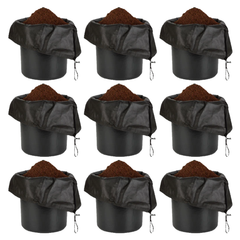 30L 8 Gallon Pot Sock Liner for Soil or Coco-Off Grid Living Supplies