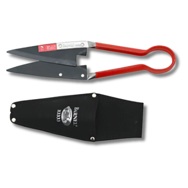 30cm Economy Hand Shears with Pouch for Dagging & Clipping Wool - Barmel-Off Grid Living Supplies Australia