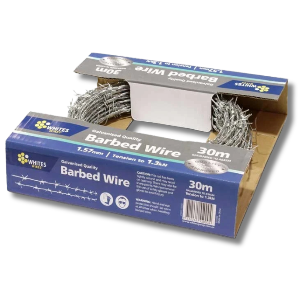 30m Barbed Wire Handy Pack 1.57mm Fencing Wire-Off Grid Living Supplies Australia