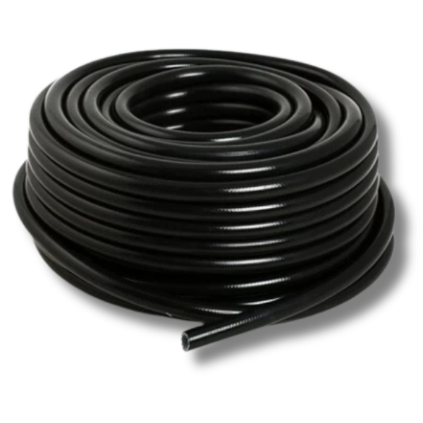 30m x 13mm Vinyl Tubing Black Hose for Hydroponic Irrigation-Off Grid Living Supplies