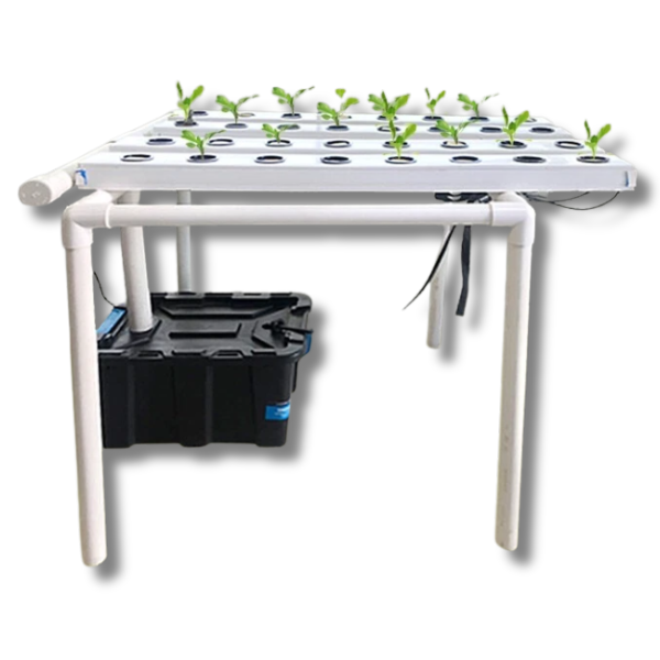 32 Cell Hydroponic 4x1m NFT Channel System for Backyard Vegetable Growing-Off Grid Living Supplies