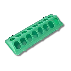 33cm Crown Flip Top Plastic Feeder for Poultry & Chickens-Off Grid Living Supplies Australia