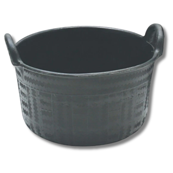 34L Rubber Feed Tub for Horses & Livestock - Water or Feed Use-Off Grid Living Supplies Australia