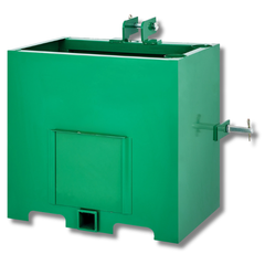 360kg Tractor Ballast Box for 3-Point Hitch Category 1 Tractor-Off Grid Living Supplies