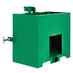 360kg Tractor Ballast Box for 3-Point Hitch Category 1 Tractor-Off Grid Living Supplies