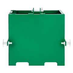 360kg Tractor Ballast Box for 3-Point Hitch Category 1 Tractor-Off Grid Living Supplies