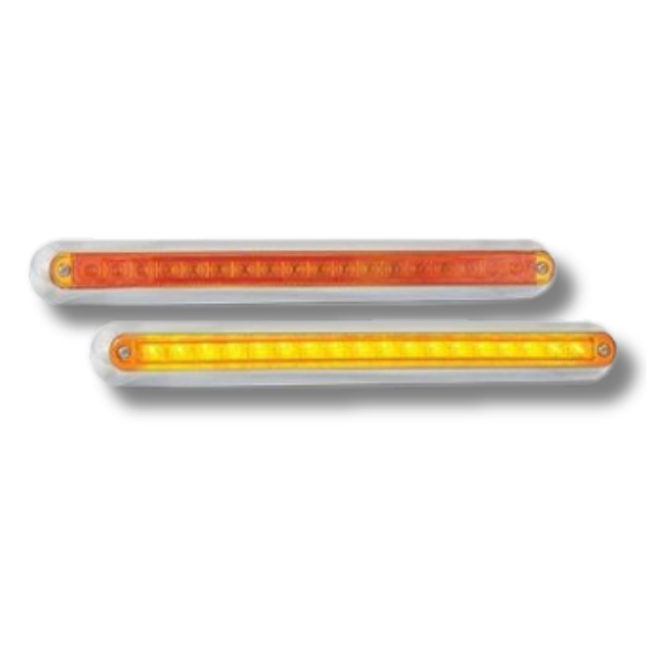 380CA12 Rear Indicator 12V Coloured Lens For Caravan & RVs-Off Grid Living Supplies Australia