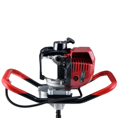 38cc 4-Stroke Petrol Post Hole Digger with 150mm Auger & 600mm Extension Shaft-Off Grid Living Supplies Australia