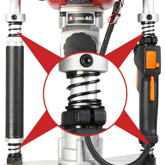 38cc 4-Stroke Petrol Post Driver with Carry Case & 3 Piling Sleeves