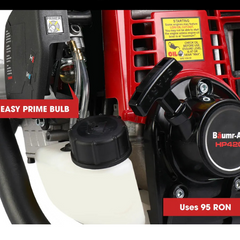 38cc 4-Stroke Petrol Post Driver with Carry Case & 3 Piling Sleeves