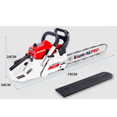 38cc Petrol 3.2HP Commercial Chainsaw with 16" Bar & E-Start