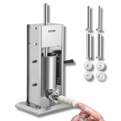 3L Sausage Stuffer - Stainless Steel-Off Grid Living Supplies Australia