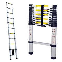 3.2m Foldable Telescopic Ladder + Carry Bag-Off Grid Living Supplies Australia