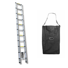 3.2m Foldable Telescopic Ladder + Carry Bag-Off Grid Living Supplies Australia