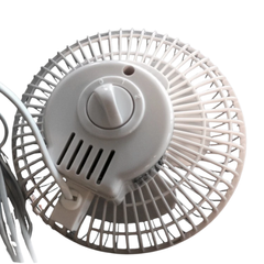 3x 150mm Two Speed Quiet Clip Fans with Desk Clamp AU Plug-Off Grid Living Supplies