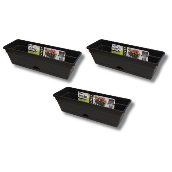 3x 290mm Herb Planter Boxes for Vertical Garden Herbs & Vegetables - Garden Up-Off Grid Living Supplies Australia