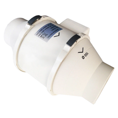 4" 100mm Two Speed Duct Fan with Ducting & Carbon Filter Ventilation Combo-Off Grid Living Supplies