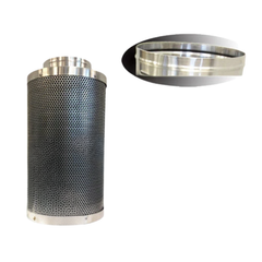 4" 100mm Two Speed Silent Fan with Acoustic Ducting & Carbon Filter Ventilation Kit-Off Grid Living Supplies