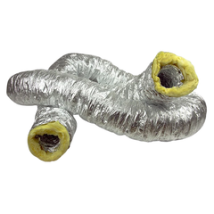 4"-12" Acoustic Insulated Ducting 5m for Grow Tent Ventilation-Off Grid Living Supplies