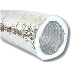 4" / 5" / 6" / 8" Polyester Insulated Ducting 5m for Air-Con or Grow Tents-Off Grid Living Supplies