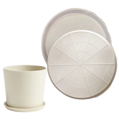 4 / 6 / 10 Pack Plastic Round Plant Pot Saucers 630mm-Off Grid Living Supplies