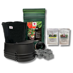 4 Fabric Pot Auto Watering Kit with Nutrient A & B-Off Grid Living Supplies