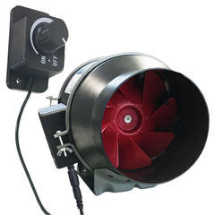 4" Inline Duct Fan with Speed Controller, Ducting & Filter Ventilation Kit-Off Grid Living Supplies