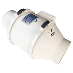 4" Inline Low Noise Fan with Carbon Filter & Ducting Ventilation Kit-Off Grid Living Supplies