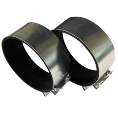 4" Noise Reducer Clamp Fan Ducting Connector Thick Joint-Off Grid Living Supplies