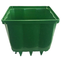 4 Pack 150mm Drip Grow Pot Kits with Webbed Bottom-Off Grid Living Supplies